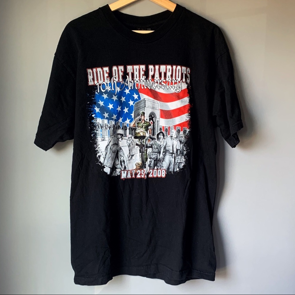 Harley Davidson Mens Patriotic Tshirt Size XL